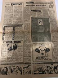 TERCÜMAN GAZETESİ - DOĞUM GÜNÜ HEDİYESİ (TURKISH NEWSPAPPER) - 30 EYLÜL 1970 - SADECE TEK YAPRAKTIR -Cemal Abdülnasır-Enver Sedat-Süleyman Demirel-Lütfü Akdoğan-Suna San-Siyami Ersek-Mehmet Ali Sebuk-Rauf Tamer-Züleyha Münif-Doktorlar ağlayarak başucundan ayrılıyordu-Nasır yarın defnediliyor-Büyük Lider Büyük Dostum Nasır-Eğitim Şurasında dersten geçme sistemi müdafaa edildi-40 gün yas ilan edildi-7 yaşında bir kız iğfal edildikten sonra boğularak öldürüldü-Organ nakline paydos-Siyami Ersek Bu tıp ilminin gelip geçici bir hevesi idi dedi-Almanyadaki işçimizin çilesi-Hak ve Adalet-Yıldızınız ne diyor-3 sual 3 cevap-Bursada 2 şube daha açıyoruz-Saadet rüyası-Bob Sawyerin maceraları-Yeni Başkan Enver Sedat-Hepimiz ölüme karşı yarıştayız demişti-Kaybı doldurması güç boşluk bırakan lider-Inciyi isteyiniz