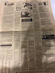 TERCÜMAN GAZETESİ - DOĞUM GÜNÜ HEDİYESİ (TURKISH NEWSPAPPER) - 7 NİSAN 1981 - SADECE TEK YAPRAKTIR -İbrahim Denizcier-Sadik Side-Gün Sazak-Cengiz Gül-Melike Demirağ-Şanar Yurdatapan-Bülent Ecevit-Ahmet Kabaklı-Mahmut Baler-Rauf Tamer-E Kurmay Albay Sadi Sarptır-Şide SSK kanunu Haziranda işçi lehine değişecek-İşçi emeklilerinin durumu Haziranda yeniden düzenlenecek-Kosovadaki gösterilerde 11 kişi öldü-Reagan Brejnevi Polonya konusunda yeniden uyardı-Üniversite sorularının basıldığı matbaa modern hapishane oldu-100 gönüllü mahkûm 13 Nisanda tahliye oluyor-Ecevit Hamburg Üniversitesinde misafir öğretim görevlisi olarak ders verecek-Sovyetler Polonyaya malzeme yığıyor-Sovyetler Polonyayı işgal ederse Türkiye müttefikleri ile birlikte hareket edecek-Kosovadaki gösterilerin arkasında Sovyetler var-İrandan yurda sokulan 150 milyon liralık eroin ele geçirildi-Haksız iktisap davasından beraat ettim-Kısmetse döner Yemenden değilse düşen dihenden-Yaşayan Türkçemiz Askeri edebiyat ve arı Türkçe-Gü