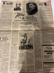 TERCÜMAN GAZETESİ - DOĞUM GÜNÜ HEDİYESİ (TURKISH NEWSPAPPER) - 30 MART 1981 - SADECE TEK YAPRAKTIR -Turgut Özal-Erkan Yiğit-Metin Toker-Oramiral Tümer-Özdemir Çakmaklı-Turgut Özal-Erkan Yiğit-Yaşar Güngör-Ahmet Kabaklı-Mahmut Baler-Rauf Tamer-Mustafa Kemal Atatürk-Napolyon-Bismarck-Ekonomik düzlüğe çıkış süresi kısaldı-97 Apocu için idam isteniyor-Merterde 30 milyon liralık kaçak blucin ele geçirildi-Yat turizminin gelişmesi için Kabotaj Kanunu değişecek-Japon Sovyetlerin Polonyaya müdahale etmemesini istedi-Vatandaşlar tatil gününde de vergi vermeye koştu-Atatürk Napolyon ve Bismarckla mukayese edilmesine çok kızdı-Gizli yarayı açmak-Haksız iktisap davasından beraat ettim-Uşakta Atatürkün verdiği ders-Ankara Mektubu-Sözün Kısası Ücret ve Basiret-Ermeni Tehciri Meselesi-Milli Piyango dün çekildi-Yılın Sekreteri yarışmasını fakülte mezunu ve bir çocuk annesi sekreter kazandı-Satılık ithal malı santrallar-Tokar Mühendisler arıyor-Düzeltme-Paşaya sunulan istida