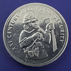 50.000 Lira 1999 FAO, 21. Yüzyıl Gıda Güvenliği, Şarapçılık. Çil.