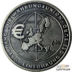2002 ALMANYA 10 EURO HATIRA PARASI GÜMÜŞ (925 AYAR 18 GRAM) ÇA+
