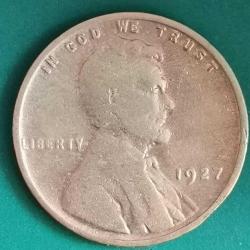 AMERİKA  1927   1 CENT   BUĞDAY  CENTİ