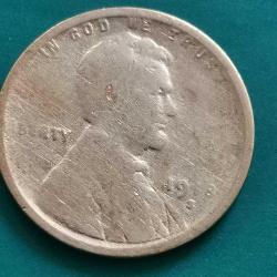 AMERİKA  1918 s   1 CENT   BUĞDAY  CENTİ haliyle