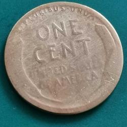 AMERİKA  1918 s   1 CENT   BUĞDAY  CENTİ haliyle