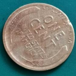 AMERİKA  1918   1 CENT   BUĞDAY  CENTİ