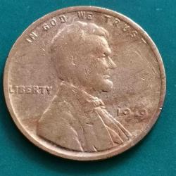 AMERİKA  1919     1 CENT   BUĞDAY  CENTİ