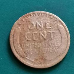 AMERİKA  1920     1 CENT   BUĞDAY  CENTİ
