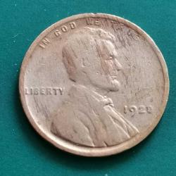 AMERİKA  1920     1 CENT   BUĞDAY  CENTİ