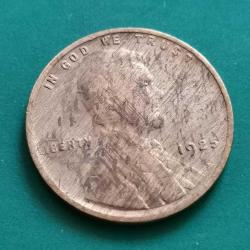 AMERİKA  1925    1 CENT   BUĞDAY  CENTİ