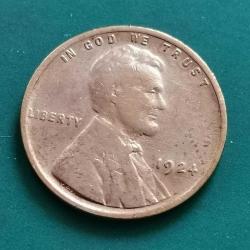 AMERİKA  1924    1 CENT   BUĞDAY  CENTİ