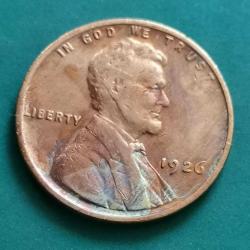 AMERİKA  1926    1 CENT   BUĞDAY  CENTİ