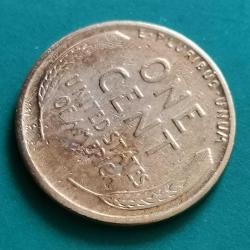 AMERİKA  1928    1 CENT   BUĞDAY  CENTİ