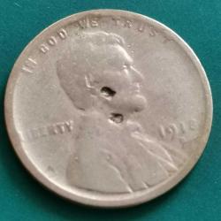 AMERİKA  1918  1 CENT   BUĞDAY  CENTİ