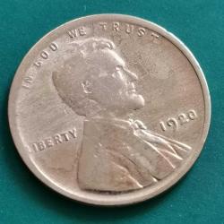 AMERİKA  1920  1 CENT   BUĞDAY  CENTİ