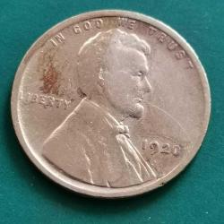 AMERİKA  1920  1 CENT   BUĞDAY  CENTİ