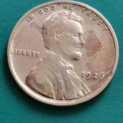 AMERİKA  1926     1 CENT   BUĞDAY  CENTİ