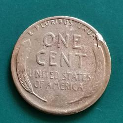 AMERİKA  1927 S     1 CENT   BUĞDAY  CENTİ
