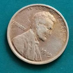 AMERİKA  1919     1 CENT   BUĞDAY  CENTİ