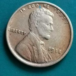 AMERİKA  1918     1 CENT   BUĞDAY  CENTİ