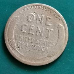 AMERİKA  1920     1 CENT   BUĞDAY  CENTİ