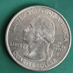 AMERİKA   2000  P    ÇEYREK DOLAR  25 CENT    HATIRA 50 Eyalet Çeyreklikleri - Virginia