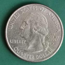 AMERİKA   2000  P    ÇEYREK DOLAR  25 CENT    HATIRA 50 Eyalet Çeyreklikleri - Massachusetts