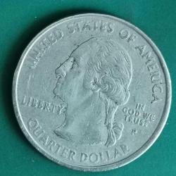 AMERİKA   2000  P    ÇEYREK DOLAR  25 CENT    HATIRA  50 Eyalet Çeyreklikleri - Massachusetts