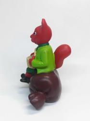 KKB Bank Tilki Vintage Kumbara - Nadir - Anahtarsız