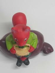 KKB Bank Tilki Vintage Kumbara - Nadir - Anahtarsız