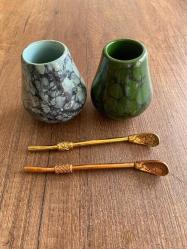 Mate Bardağı , Mate Kaşığı Seti
