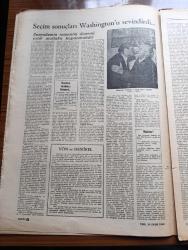 Yön Gazetesi - Turkish Newspaper - 15 Ekim 1965 - masonluk siyon protokolleri ve AP DP tatbikatı yazan Erdoğan Tamer - ortanın solu mu sorumlu yazan Mümtaz Soysal - İmam Hatip okulu sınavına gönderilen köy çocukları - seçim sonuçları Washington'u sevindirdi - Süleyman Demirel Suat Hayri Ürgüplü halef selef Fotoğrafı - CIA'nın marifetleri - TPAO üretim durumu - devrimciliği yitirince yazan İlhan Selçuk - Süleyman Demirel'in seçim konuşmaları yazan Ekmekçi - seçimlerden sonra yazan Fethi Naci - doların zaferi yazan Mehmet Kemal - Muslih Fer yazan Nimet Arzık - Müteahhit İzzettin Turanlı'nın Demirel iktidarı için çevirdiği entrikalar Fotoğrafı - Osman Bölükbaşı ve Süleyman Demirel İzzettin Turanlı aracılığıyla bir araya geldikten sonra Ankara Palas'ta verilen kokteyl'de Fotoğrafı - Bulgaristan izlenimleri 2 canlandırılmış köyler yazan Fakir Baykurt - Atatürk'ün Derneği mi Nasır Zeytinoğlu'nun çiftliği mi yazan İffet Aslan - Picasso resim sanatının P Vitamini - Bertolt Brecht