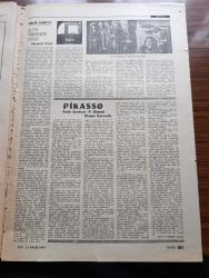 Yön Gazetesi - Turkish Newspaper - 15 Ekim 1965 - masonluk siyon protokolleri ve AP DP tatbikatı yazan Erdoğan Tamer - ortanın solu mu sorumlu yazan Mümtaz Soysal - İmam Hatip okulu sınavına gönderilen köy çocukları - seçim sonuçları Washington'u sevindirdi - Süleyman Demirel Suat Hayri Ürgüplü halef selef Fotoğrafı - CIA'nın marifetleri - TPAO üretim durumu - devrimciliği yitirince yazan İlhan Selçuk - Süleyman Demirel'in seçim konuşmaları yazan Ekmekçi - seçimlerden sonra yazan Fethi Naci - doların zaferi yazan Mehmet Kemal - Muslih Fer yazan Nimet Arzık - Müteahhit İzzettin Turanlı'nın Demirel iktidarı için çevirdiği entrikalar Fotoğrafı - Osman Bölükbaşı ve Süleyman Demirel İzzettin Turanlı aracılığıyla bir araya geldikten sonra Ankara Palas'ta verilen kokteyl'de Fotoğrafı - Bulgaristan izlenimleri 2 canlandırılmış köyler yazan Fakir Baykurt - Atatürk'ün Derneği mi Nasır Zeytinoğlu'nun çiftliği mi yazan İffet Aslan - Picasso resim sanatının P Vitamini - Bertolt Brecht