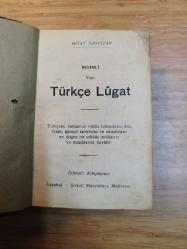 RESİMLİ YENİ TÜRKÇE LUGAT
