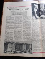 Yön Gazetesi - Turkish Newspaper - 3 Haziran 1966 - İsveç sosyalist mi - seçimler yazan Doğan Avcıoğlu - seçim kampanyasının baş Yıldızı Osman Bölükbaşı Fotoğrafı - İstanbul ve Ankara yazan İlhan Selçuk - Şadi Alkılıç'ın yargıtaya cevabı - Robert F. Kennedy'nin sözleri - Kurtuluş savaşı belgeleri yazan Erol Ulubelen - halkevlerinde ne oluyor - Second Class Property yazan Mehmet Kemal - Arap dünyası uyanıyor mu yazan Niyazi Berkes - Endonezya katliamı - varlık yayınevi bu ay çıkan kitaplarını sunar - bu düzenin asıl adı yazan Fakir Baykurt - devlet tiyatrosundaki oyunlar yazan Engin Ünsal - Ercüment Behzad Lav'ın May Vong Vietnam destanı şiiri - Kore mucizesi yazan Joan Robinson - köyler elektriğe kavuştu - neden Atatürk'ü sevmiyorlar - odalar Birliği Genel Kurulu - Sadun Tanju'nun beraati - İsveç kadınları eşitlik hatta aşık edinme hakkı istiyorlar Fotoğrafı - sosyal devletin anahtarı vergi - Kadiri Ticani tarikatları kavgası - Cezayirli köylüler bir gösteride Fotoğrafı