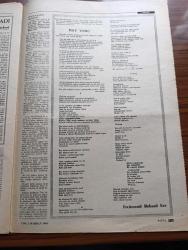 Yön Gazetesi - Turkish Newspaper - 3 Haziran 1966 - İsveç sosyalist mi - seçimler yazan Doğan Avcıoğlu - seçim kampanyasının baş Yıldızı Osman Bölükbaşı Fotoğrafı - İstanbul ve Ankara yazan İlhan Selçuk - Şadi Alkılıç'ın yargıtaya cevabı - Robert F. Kennedy'nin sözleri - Kurtuluş savaşı belgeleri yazan Erol Ulubelen - halkevlerinde ne oluyor - Second Class Property yazan Mehmet Kemal - Arap dünyası uyanıyor mu yazan Niyazi Berkes - Endonezya katliamı - varlık yayınevi bu ay çıkan kitaplarını sunar - bu düzenin asıl adı yazan Fakir Baykurt - devlet tiyatrosundaki oyunlar yazan Engin Ünsal - Ercüment Behzad Lav'ın May Vong Vietnam destanı şiiri - Kore mucizesi yazan Joan Robinson - köyler elektriğe kavuştu - neden Atatürk'ü sevmiyorlar - odalar Birliği Genel Kurulu - Sadun Tanju'nun beraati - İsveç kadınları eşitlik hatta aşık edinme hakkı istiyorlar Fotoğrafı - sosyal devletin anahtarı vergi - Kadiri Ticani tarikatları kavgası - Cezayirli köylüler bir gösteride Fotoğrafı