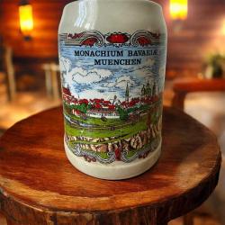 Münih Monachium Bavaria Alman Bira Bardağı Tankart