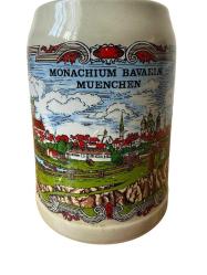 Münih Monachium Bavaria Alman Bira Bardağı Tankart