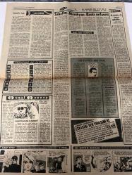 TERCÜMAN GAZETESİ - DOĞUM GÜNÜ HEDİYESİ (TURKISH NEWSPAPPER) - 10 EYLÜL 1970 - SADECE TEK YAPRAKTIR -Ali Rıza Alp-Rauf Tamer-Halit Fahri Ozansoy-Şükrü Baban-Turgay Uzer- İki uçak daha kaçırıldı-76.539 Adayı geride bıraktı-Türkler Silahımız işçidir askerden korkmayız demiş-Teknik Üniversitenin Muhasebecisi iki arkadaşı ile konuşurken öldürüldü-Orta öğretim raporu-Tüccar ve Maliye Bakanı Zam yapmamaya söz verdiler-Maliyet kontrolleri yapılacak-AP delege seçiminde delegeler çatıştı 60 kişi yaralandı-6 işçi 5’er ay hapse mahkum oldu-Baldızını ve ev sahibini öldürüp 2 kişiyi yaralayan sabıkalı vuruldu-Batı Anadolu’da deprem-Anayasa’da Vuzuh-Sahaflar Minakyan Baskı nefeseti-Üç devlete de boyun eğdirdiler-Yıldızınız ne diyor-3 sual 3 cevap-Hilton’da bir deli-Çamaşır makinasının eskisini ver yenisini al-Saadet Rüyası-Bob Sawyer’in Maceraları