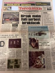 TERCÜMAN GAZETESİ - DOĞUM GÜNÜ HEDİYESİ (TURKISH NEWSPAPPER) - 5 MART 1979 - SADECE TEK YAPRAKTIR -Müezinoğlu-Schmidt-Toktay Gözütok-Prof Sezgin-Prof Sezgin İnal-Kenan Evren-Bülent Ecevit-Memduh Ünlütürk-Rauf Tamer-Ahmet Kabaklı-Hacı Kemal Hasoğlu-Aziz Rıhtım-Duhan Hacı Hafız Nusret Yeşilay-Hacı Hafız Ali Gülses-Hacı Hafız Kani Karaca-Hacı Hafız Emin Işık-Hafız Aziz Bahriyel-Hacı Hafız Hüseyin Top-Hacı Hafız İsmail Danış-Hacı Hafız Kemal Erdağ-Birçok malın fiyatı serbest bırakılacak-9 okuyucumuz daha düze çıktı-15 milyonluk soygunu Şensoy grubunun yaptığı sanılıyor-Doğudaki Türk askerinin moral ve eğitimi en üst seviyede-Kış 79 tatbikatında kendi pişir kendi ye uygulandı-Müezzinoğlu Schmidt görüşmesi bugün-AP eğitim semineri devam ediyor-Gün ışığında-Yeşilaya selam-Büyük bir savaş senaryo ve Türkiye-Sözün kısası-Arsa arıyorum-Sahibinden yolculuk dolayısıyla-Mevlud-Çukurova Holding Baytur İnşaat Taahhüt AŞ-Mali işler ve muhasebe müdürü-İdari işler ve personel müdürü-Satınalma müdürü-Mev