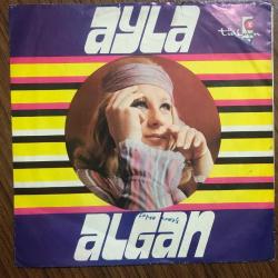 LOT.19 » Haberin var mı - Komşunun oğlu / Ayla ALGAN - Plak kapağı (İçerisinde plak yoktur)