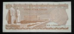 6. Emisyon 20 Türk Lirası G35 ÇÇT KAĞIT PARA