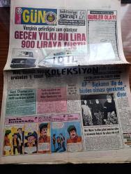 Gün Gazetesi - Turkish Newspaper - 3 Nisan 1973 - verginin getirdiğini zam götürüyor - geçen yılki bin lira 900 liraya düştü - Gaziantep Antalyaspor maçı dönüşü denize uçan arabadan 5 ceset çıkarıldı Fotoğrafı - Bülent Ecevit 12 mart'tan sonra kendilerine iktidara geçme teklifi yapıldığını açıkladı - Gürler olayı yazan Mehmet Kemal yazı dizisi - cumhurbaşkanlığı seçimi için 13. tur atıldı - Pala Mustafa Burası Mahmutpaşa çizen Aydın Aliustaoğlu - yayınlanan bildiriye göre Adalet Partisi başkanın ille de bizden olması gerekmez diyor - Hacı Hüsrev'in yankesici kadınları Ankara'da yakalandı Fotoğrafı - geçen yıl bugün Muhammed Ali Clay Foster'ı perişan etmişti Fotoğrafı - gırgır mizah sayfası - uyanık şoförün aşk hikayesi oynayanlar Melek Görgün Atilla Ergün Gökçe Güven Foto Roman - Taçlı Fahişe Teodora yazan Azmi Nihad Erman Yazı Dizisi - Keloğlan masalı çizen Ferit Öngören Yazı Dizisi - İstanbul'u titreten yakışıklı kabadayı ustura Kemal çizen Haldun Sevel - peygamber efendimizin hayatı