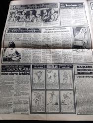Gün Gazetesi - Turkish Newspaper - 3 Nisan 1973 - verginin getirdiğini zam götürüyor - geçen yılki bin lira 900 liraya düştü - Gaziantep Antalyaspor maçı dönüşü denize uçan arabadan 5 ceset çıkarıldı Fotoğrafı - Bülent Ecevit 12 mart'tan sonra kendilerine iktidara geçme teklifi yapıldığını açıkladı - Gürler olayı yazan Mehmet Kemal yazı dizisi - cumhurbaşkanlığı seçimi için 13. tur atıldı - Pala Mustafa Burası Mahmutpaşa çizen Aydın Aliustaoğlu - yayınlanan bildiriye göre Adalet Partisi başkanın ille de bizden olması gerekmez diyor - Hacı Hüsrev'in yankesici kadınları Ankara'da yakalandı Fotoğrafı - geçen yıl bugün Muhammed Ali Clay Foster'ı perişan etmişti Fotoğrafı - gırgır mizah sayfası - uyanık şoförün aşk hikayesi oynayanlar Melek Görgün Atilla Ergün Gökçe Güven Foto Roman - Taçlı Fahişe Teodora yazan Azmi Nihad Erman Yazı Dizisi - Keloğlan masalı çizen Ferit Öngören Yazı Dizisi - İstanbul'u titreten yakışıklı kabadayı ustura Kemal çizen Haldun Sevel - peygamber efendimizin hayatı