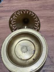 THY Logolu Nostaljik Pirinç Lokumluk / Şekerlik