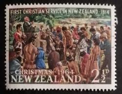 1964 YENİ ZELANDA PULU