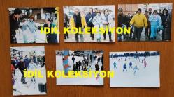 TÜRKİYE CUMHURİYETİ ESKİ BAŞBAKANI TANSU ÇİLLER'İN ORİJİNAL 6'LI FOTOĞRAF SETİ - 12,5 x 9 cm EBADINDA - TANSU ÇİLLER'İN 1996'DA EŞİ ÖZER ÇİLLER ve OĞLU BERK ÇİLLER'LE BİRLİKTE ULUDAĞ'DA KAYAK MERKEZİNDE TATİL YAPARKEN ÇEKİLMİŞ 6 FARKLI KARE... ÖZEL ARŞİV!