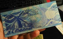 BARBODOS 2 DOLAR ÇİL