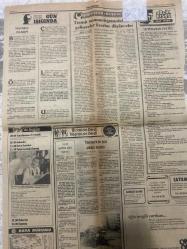 TERCÜMAN GAZETESİ - DOĞUM GÜNÜ HEDİYESİ (TURKISH NEWSPAPPER) - 14 ARALIK 1983 - SADECE TEK YAPRAKTIR -Turgut Özal-Kenan Evren-Mevlüt Işık-Doğan Sümer-Süha Oğuzlu-Kaya Erdem-Kazım Oksay-Mesut Yılmaz-Sudi Türel-Abdullah Tenekeci-İsmail Özdağlar-Ahmet Alpaslan-Nejat Eldem-Zeki Yavuztürk-Ali Tanrıyar-Vahit Halefoğlu-Vural Arıkan-Vehbi Dinçerler-Safa Giray-Mehmet Aydın-Veysel Atasoy-Hüsnü Doğan-Mustafa Kalemli-Cahit Aral-Cemal Büyükbaş-Mükerrem Taşçıoğlu-Nur Batur-Ahmet Kabaklı-Prof Dr Lütfi Çakıcı-Rauf Tamer-Vedat Zeydanlı-Hükümet açıklandı-Taahhütlerimizi yerine getireceğiz-Başbakan Turgut Özal ilk demecini Tercüman’a verdi-Bana verdikleri listeyi olduğu gibi tasdik ettik-Özal Kabinesi-Kabinenin yarısı mühendis-F-16 anlaşması yarın imzalanıyor-ABD İncirlik üssünden bir yıl daha faydalanabilecek-Turgut önce çocuk konusunu ele alacak-Özal 46’ncı hükümeti kurdu-Halefoğlu 40 yıllık diplomat-Gün Işığında-Hayırlı Olsun-Transit taşımacılığımızdaki gelişmeler üzerine düşünceler-İktidarın ipliği-B