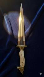 KURT BAŞLI ÇERKES KAMASI