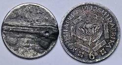 2 ADET GÜMÜŞ MADENİ PARA LOTU HALİYLE 5.1 GR.